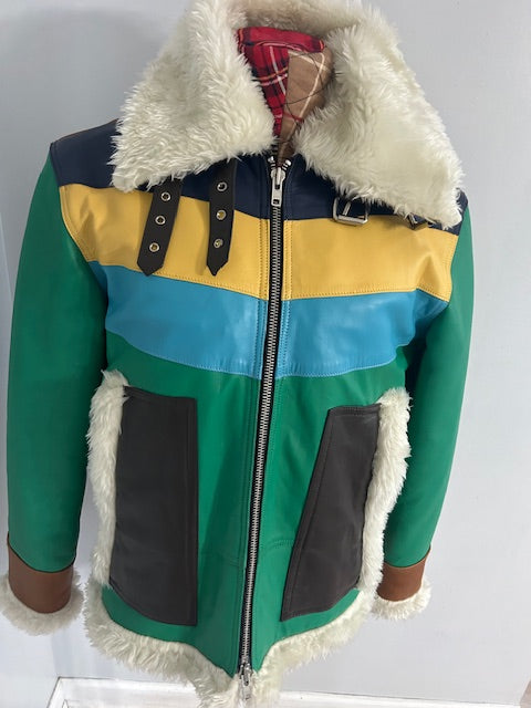 Color Block Bomber