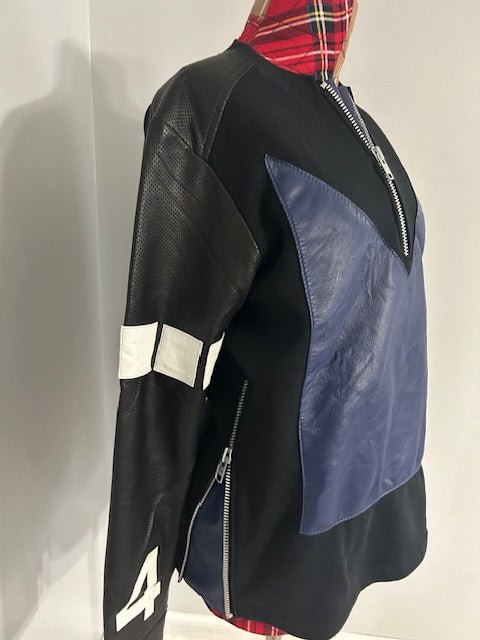All Purpose 4 Leather Sweatshirt