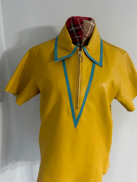 The 60's Leather Shirt
