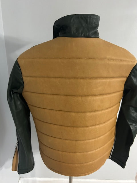 Todays Leather Puffer